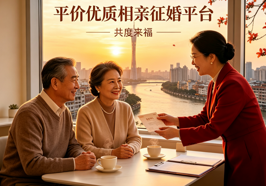 广东单身中老年别观望！靠谱余生良缘，就在共度来福