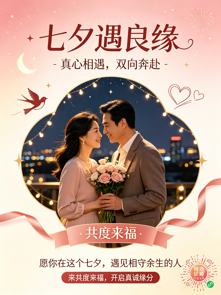 七夕｜愿所有真诚寻缘的人，今年相遇，明年有人共度朝夕