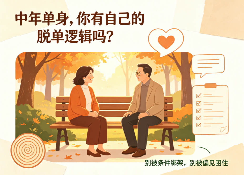 中年人脱单的逻辑