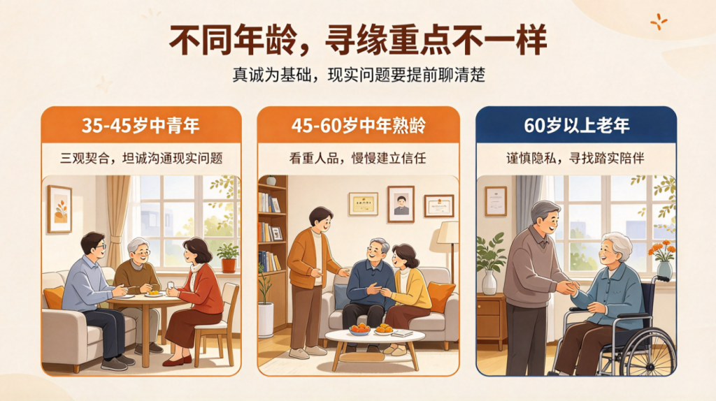 中老年婚恋经营的核心逻辑：选对寻缘渠道，才是安稳脱单的根本