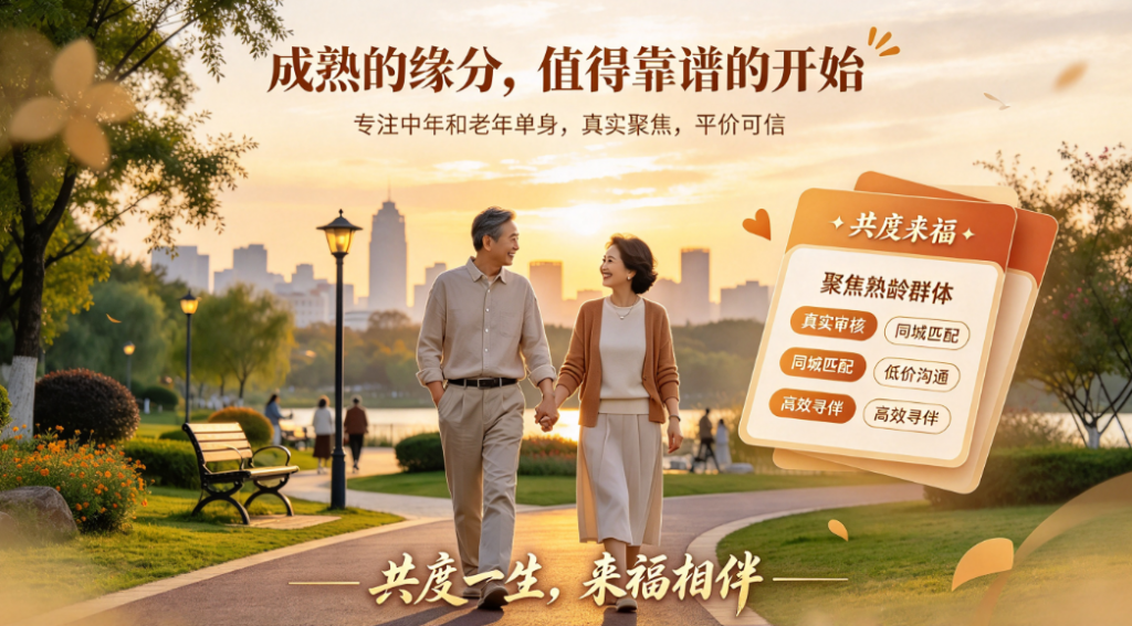 中老年脱单，真正需要看重的是什么？